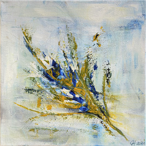 Ginster abstrakt (30x30)